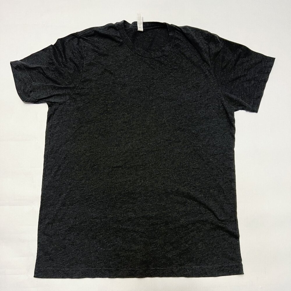 Bella Canvas Short Sleeve Blank Tee Charcoal Black Heather Large